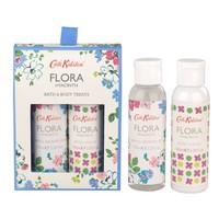 Heathcote & Ivory Cath Kidston Flora Hyacinth Bath & Body Treats with Shower Gel & Body Lotion