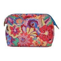 heathcote ivory kaffe fassett on point cosmetic bag