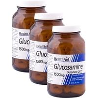 healthaid glucosamine sulphate 1500mg triple pack