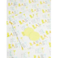 Hey Baby Sheet Wrapping Paper