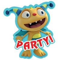 henry huggle monster party invitations