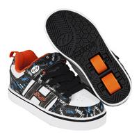 Heelys X2 Bolt Plus Light Up - Black/White/Orange/Cyan