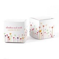 Hearts Cube Favour Box Wrap