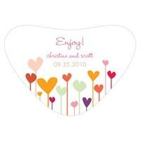 hearts heart container sticker