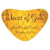 Heart of Gold Heart Container Sticker