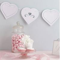 Hearts Paper Bunting