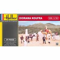 heller 81101 model kit koufra figurines sahar iennes and groupe tabo t ...