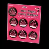 Hen Night Party Badges Pack
