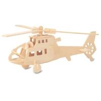 Helicopter Woodcraft Construction Kit