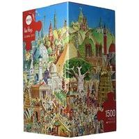 Heye Triangular Global City Prades Puzzles (1500-piece)