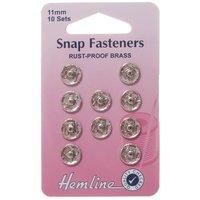 Hemline Sew On Snap Fasteners - 11mm 375184