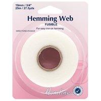 Hemming Web Fusible - 25m x 19mm by Hemline 375111