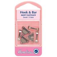 Hemline Hook and Bar Nickel - Small 375248
