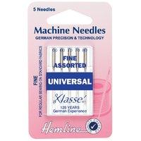 Hemline Universal Machine Needles Mixed Fine 375387