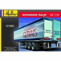 Heller 1/24 Refrigerated Trailer # 80776 - Plastic Model Kit