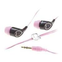 Hello Kitty Gem In-ear Earphones Pink/black (ehk-ep-blk1-db)