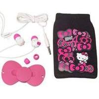 Hello Kitty Music Pack Earphones/sock/cable Tidy (aphk-hd-kit1-db)