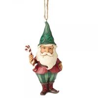 Heartwood Creek Winter Wonderland Santa Gnome Hanging Ornament