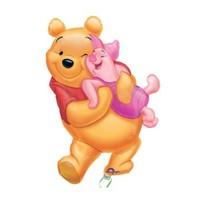 Helium Balloon - Winnie the Pooh & Piglet