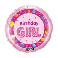 Helium Balloon - Birthday Girl