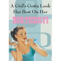 her best birthday card