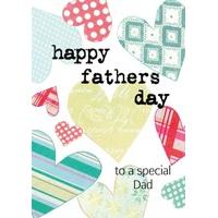 Hearts | Father\'s day card