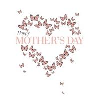 Heart Butterflies | Mother\'s Day Card