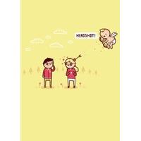 Headshot | Funny Romantic Card |