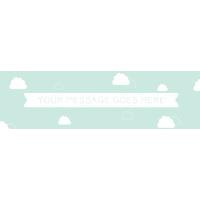 Hello World Personalised Party Banner