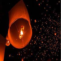Heart-shaped Kongmin Light Lamp Sky Lantern
