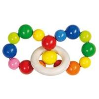 heimess elastic rainbow teething ring rattle