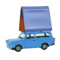 Herpa Trabant 601 S Universal with roof tent (024167)
