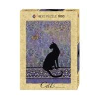 Heye Jane Crowther: Silhouette Cats (1000 Pieces)