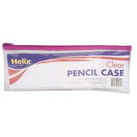 Helix M78040 Pencil Case Clear 30cm