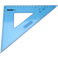 helix l61040 set square 260mm 45 degree