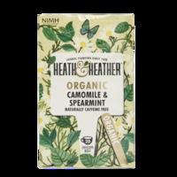 heath heather organic camomile spearmint 20 tea bags