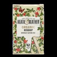 heath heather organic rosehip 20 tea bags