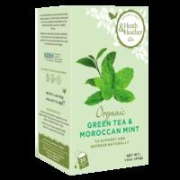 heath heather organic green tea moroccan mint 20 tea bags 20 tea bags  ...