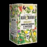 Heath & Heather Organic Dandelion, Burdock & Hawthorn 20 Tea Bags