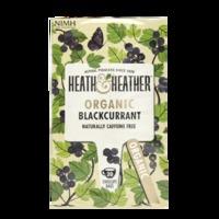 Heath & Heather Organic Blackcurrant 20 Tea Bags, Black