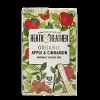 heath heather organic apple cinnamon 20 tea bags