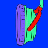 Headphones By Michael Craig-Martin