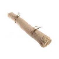 hessian fabric roll 2m cream