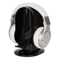 Heads Up High Gloss Black Headphone Stand