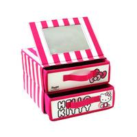 Hello Kitty Two Drawer Storage Set with Mirror Stripe Design