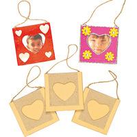 Heart Hanging Photo Frames (Pack of 24)