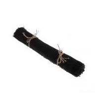 hessian fabric roll 2m black