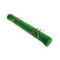 Hessian Fabric Roll 2m Green