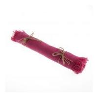 Hessian Fabric Roll 2m Pink