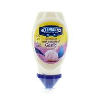 Hellmanns Mayonnaise Squeezy With A Touch Of Garlic